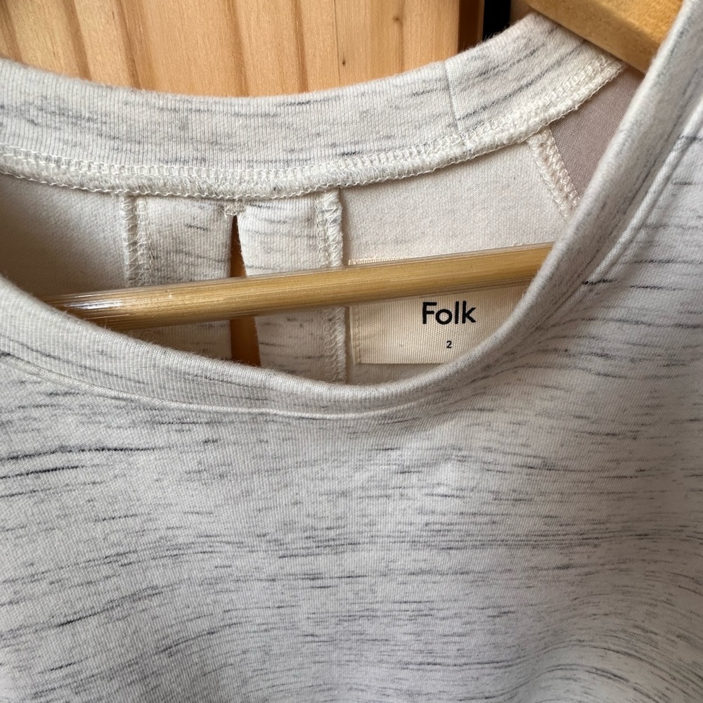 FOLK sweatshirt size 2 never worn